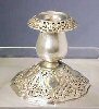 Antique FORBES SILVER Plate Silverplate Candlestick Holder Taperstick 