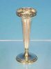 Antique Jennings Brothers Quadruple Silverplate Trumpet Bud Vase