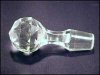 Crystal Multi-Faceted Cruet Decanter Replacement Stopper A919