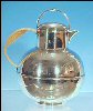 Bernard Rice's Sons Antique Apollo Silver Plate Teapot #2213
