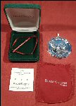 REED & BARTON Sterling Silver "FIRST CHRISTMAS TOGETHER" Ornament 2003 Collectible DOVES