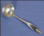 Vintage LADY DORIS SILVERPLATE Gravy Ladle