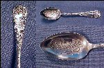 Vintage ONEIDA Silverplate Collectible Souvenir Spoon CHICAGO