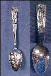 Vintage Silverplate Collectible Souvenir Spoon NEW YORK WORLD'S FAIR 1939 National Silver Company