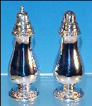 Vintage ONEIDA COMMUNITY Silverplate Salt & Pepper Shaker Set - HENLEY