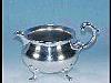 Poole Bristol Silverplate Bristol Footed Creamer Silver Plate